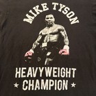 Mike Tyson Heavyweight Champion Boxing Hall Of Fame Shirt Size Large