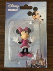 Disney Minnie Mouse Figurine Pink Dress   Bow Disney Collectable