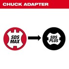 Milwaukee Tool 48-03-3025 Sds Max To Sds Plus Bit Adapter