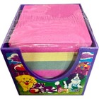 New Rare Vintage Lisa Frank Stationery Cube P531 90s Dog Cat Rainbow Notepad Nos