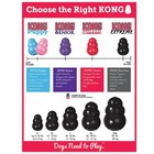 Kong Extreme Black Dog Chew Toy Tough Power Chewers Teething Aid   Pick Size