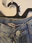 Blue Savvy Women   s Light Wash Distressed Skinny Jeans Button Fly High Rise