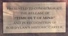 Bob Dylan  Time Out Of Mind  Promo Career Commemorative  Wall Piece 1997 22 X 18