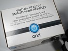 Onn Virtual Reality Smartphone Headset Fits Iphone  Samsung    6in Screens