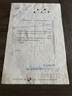 New York Central Railroad Vintage Stock Bond Certificate Rare Old 1942
