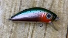 Yo-zuri L-minnow Vintage Jerkbait Fishing Lure 1 75  - Green Silver Orange