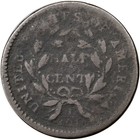 1794 C-4a R-3 Liberty Cap Half Cent Coin 1 2c