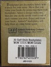 Antioch Bookplates Desk With Books 30 Self-stick From The Library Of Nos Sealed