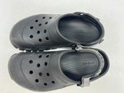 Crocs Offroad Sport Rubber Slip-on Clogs Unisex Black Slingback - 9 Men 11 Women