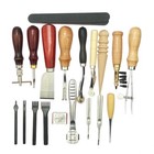 19pcs Leather Craft Tools Hand Stitches Interior Decoration Carpet Canvas Diy