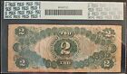 1917  2 Us Legal Tender  Large Note  Fr-60  Pcgs F-15  apparent 