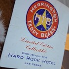 Hard Rock Hard Rock Hotel Las Vegas Limited Edition Herrington Teddy Bear