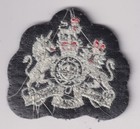 Warrant Officer Rank Patch Blue Wool Royal Air Force Raf 1990s Make