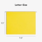 Smead Standard Hanging File Folders  25 Count    Assorted Colors   Sizes 