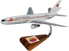 National Airlines Mcdonnell Douglas Dc-10-30 Desk Top 1 144 Model Sc Airplane