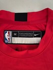 Nike Nba Toronto Raptors Dri-fit Shooting Shirt Red Av0949-657 Size M Tall