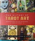 The History Of Tarot Art Hardcover Book Easley   Archer   Tarot Card Deck In Box