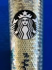 Starbucks Dark Green Sequin Sparkle Cold 24 Oz  Tumbler Cup  Nwt
