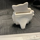 Ceramic Painted Floral Cat Photo Frame 4    Wide 5    Tall