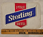 Vintage Embroidered Beer Uniform Patches Lot Of 14  Sterling  Bud  Genny  Miller