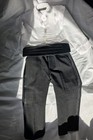 3 Piece Boys 4t Formal Wear Rafael Pleated White Tuxedo Shirt Pants   Cummerbund