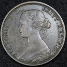 1861 Nova Scotia Canada Cent 800k Mintage Extra Fine Km 8 2 Free Shipping