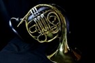 Conn 14d Single French Horn In F - Used  Damaged Finish  Hard Case Included