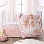  3 Piece Baby Crib Bedding Set For Girls - Newborn  Infant   Toddler Nursery 