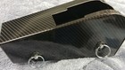 Hurst Quarter Stick Carbon Fiber Vinyl Wrap Shifter Cover  front Cable Exit 