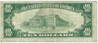 1929  10 National Banknote   Type Ii   The Liberty National Bank Of Pittston  Pa