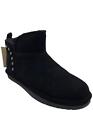 Bearpaw Women s Annabelle Suede Boot W  Water   Stain Repellent Black