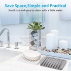 2pcs Mcyye Self Draining Soap Dishes  Premium Silicone Soap Holder  Saver For