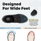 Fitville Men s Wide Trails Hiking Shoes Slip On Walking Trekking Sneakers