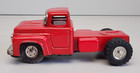 Vtg Cragstan Van Cattle   Acme Trailer Set Friction Powered Tin Toy W  Box Japan