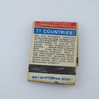 Mail-in Stamp Vintage Matchbook Cover Grenada