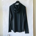 Adidas Women s Baselayer  Hoodie  Long Sleeve Black Nwt Msrp  65 Size   M