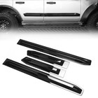 Door Sill Protector Fits Bronco 4 Door 2021   Black Rubber Door Sill Guard 