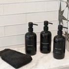 Stylish Shower Shampoo conditioner soap Dispenser Set Of 3 - Modern 21oz