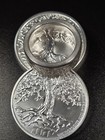 2025 Niue 1 Ounce  2 Tree Of Life Coin Ring 999 Silver You Pick Sz  8-13 Hebrew