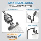 Shower Head Filter Purifier 99  Removal For Hard Water Softener Fluoride Metal