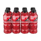 Powerade Fruit Punch Sports Drink 20oz 8 Pack 2 Pack Electrolyte Bottles