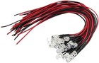 20pcs Pre-wired 5mm Warm White Led Lights For Model Train Layouts   Projects