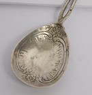 German 800 Solid Silver Hildesheimer Rose Dessert Spoon Scrap Silver 32 7g