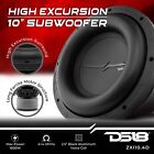 Ds18 Zxi10 4d Zxi High Excursion 10  Car Subwoofer 1600w Dvc 4-ohm 4 Magnets