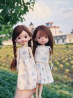Custom Bjd Doll Landoudou 1 6 Face Makeup Girl Handmade Wig Outfits Shoes Toys