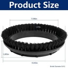 237049 Black Nylon Carpet Brush For Oreck Orbiter Floor Machines 12 Inch