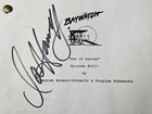 Baywatch Tv Show Script Signed By David Hasselhoff 1991  war Of Nerves  Season 2