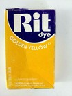 Lot Of 4 All Purpose Rit Tinte Dye    2  Golden Yellow    2  Purple   Powder 