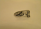 925 Sterling Silver Ukraine Trident Ring   Vintage Tryzub Jewelry   Size   Weigh