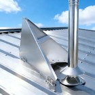 304 Stainless Steel Roof Snow Diverter Snow Guards snow Splitter For Metal 